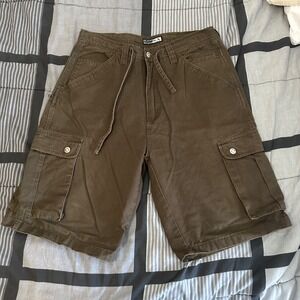Y2k Vintage Mosa Jeans Cargo Shorts Size 34 Grunge